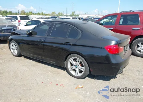 2015 BMW 328I из США, поврежденный, VIN WBA3A5G58FNS86925